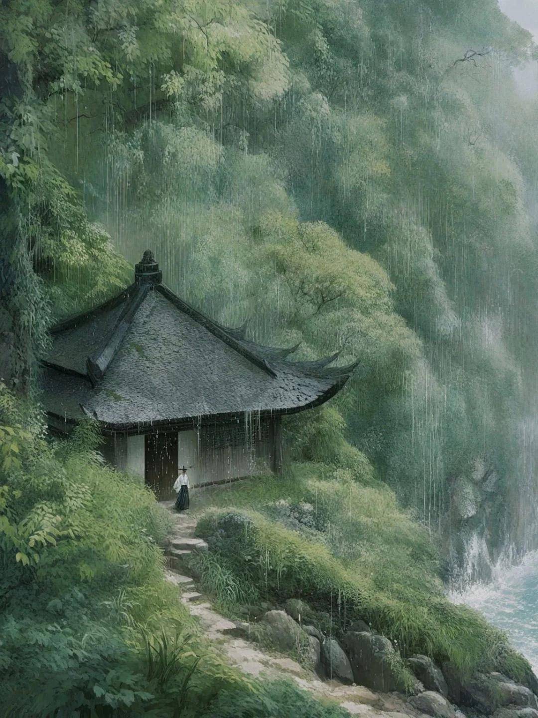 苍苍竹林寺