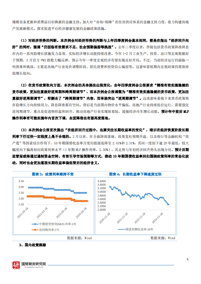 宏观金融资讯周报