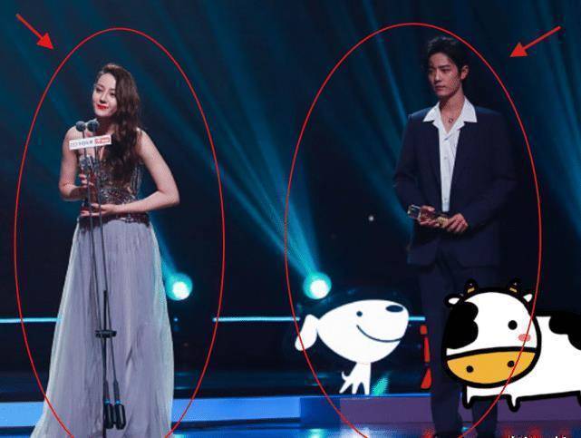 原创热巴和肖战合照离开10级美颜滤镜后两人真正颜值一目了然