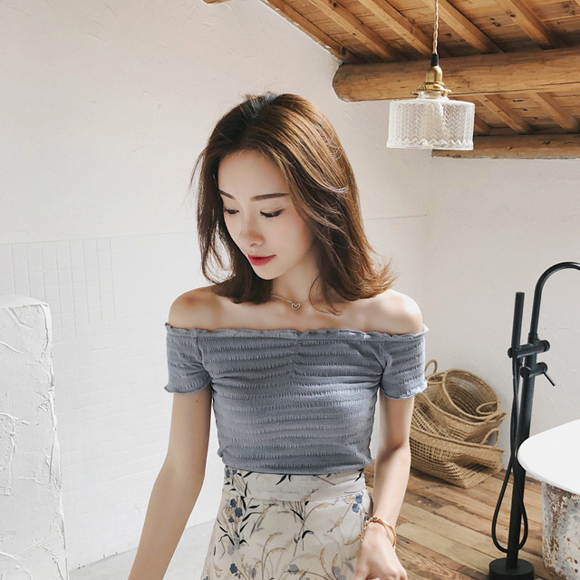 原创轻熟温柔的针织上衣穿上修身显瘦淑女范十足