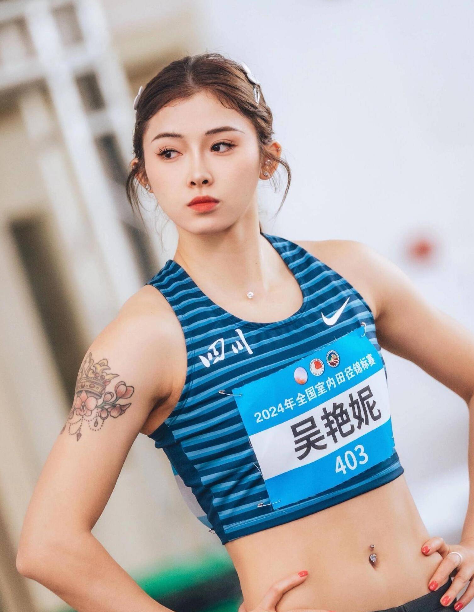 原创网红运动员吴艳妮强势跑出8秒06个人最好成绩