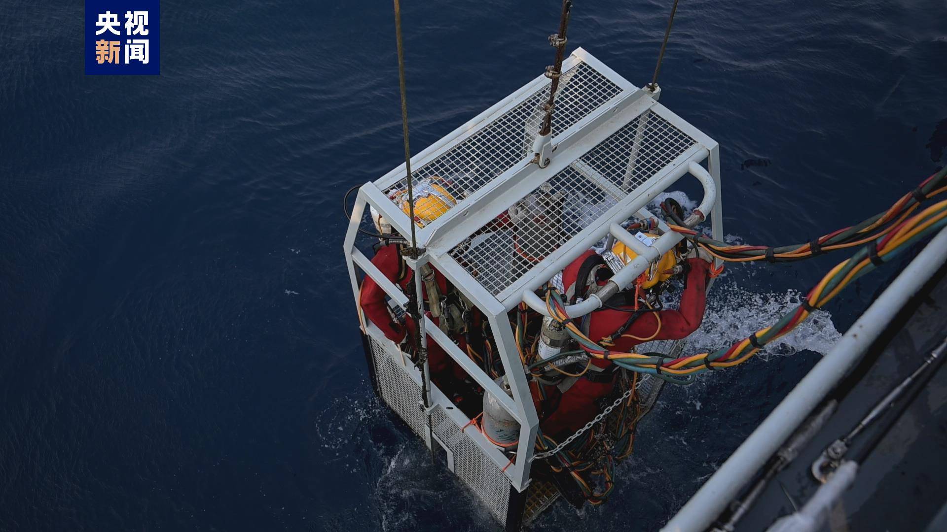 海南岛西南海域撞船事故在沉没渔船上发现6具遇难者遗体仍有2人失联