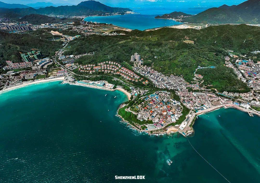 评为中国最美八大海岸之一的金沙湾,不同风情组合成的大鹏半岛,一次