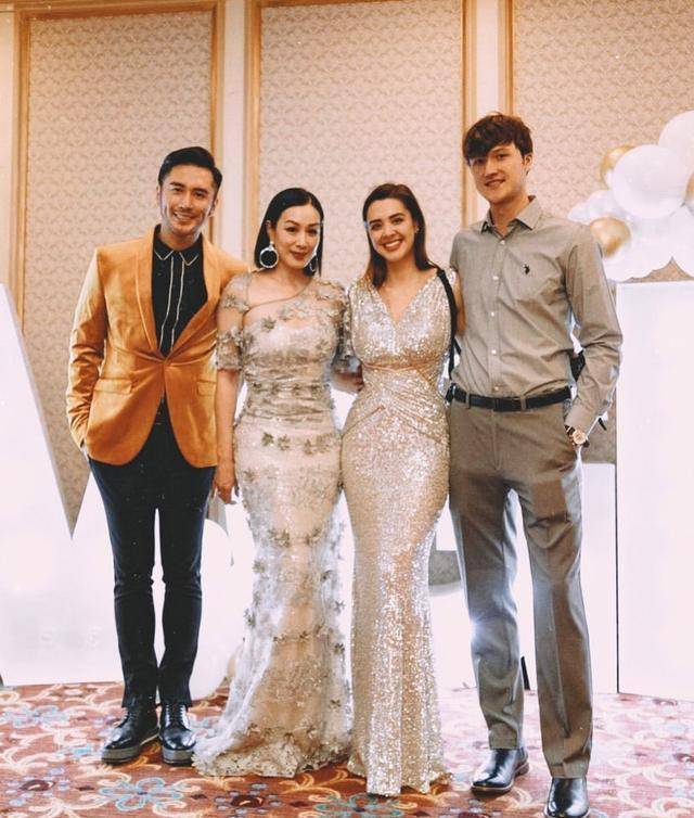 原创钟丽缇大女儿丰腴不输妈阔腿裤穿成修身裤肉粽身材太招男友爱