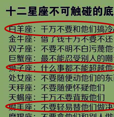 十二星座女生身上的坏毛病,性格缺陷,不可触碰的底线