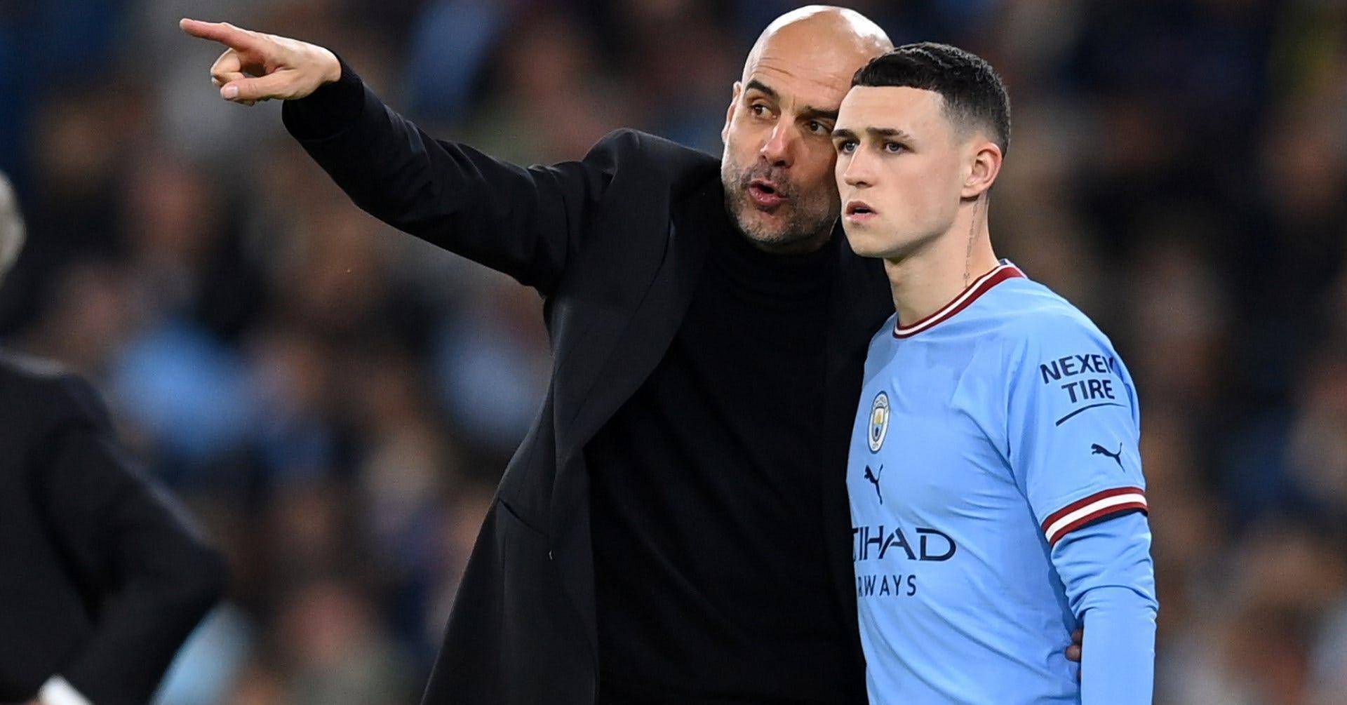 瓜迪奥拉执教过的十大曼城球星德布劳内领衔哈兰德第三