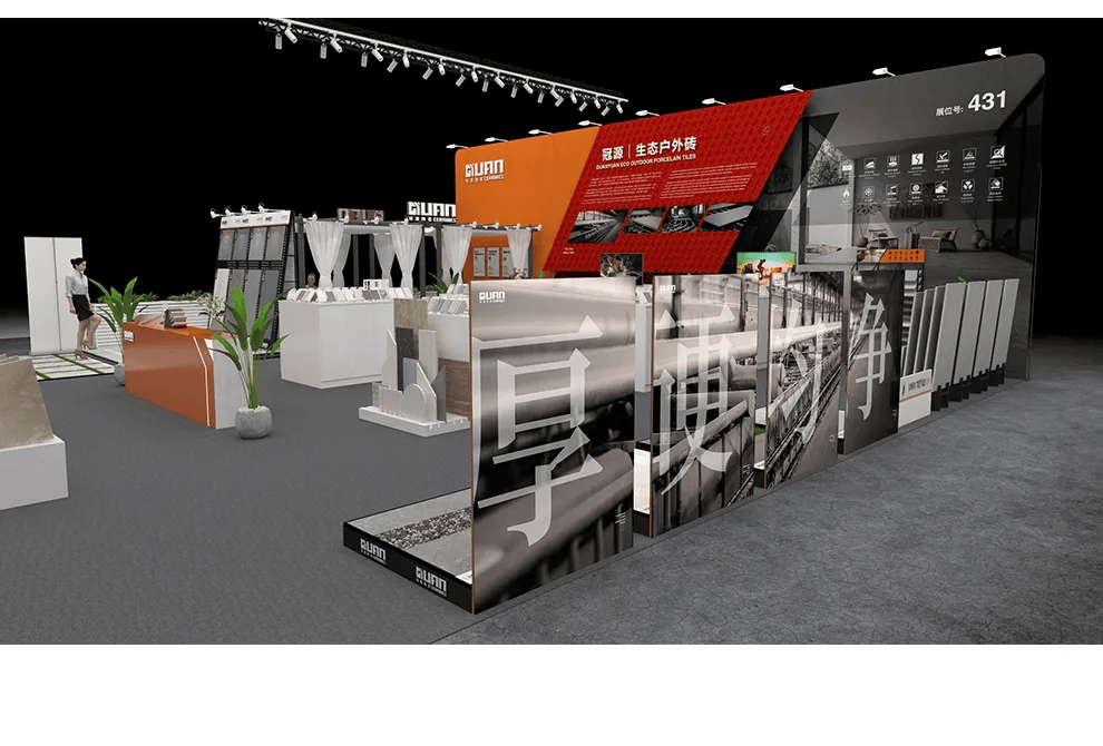 冠源陶瓷2024潭州展展位亮点抢先看,值得期待!_产品_设计_空间