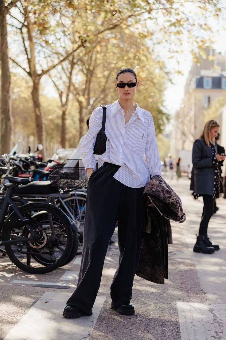 春日这些衬衫穿搭高级显气质