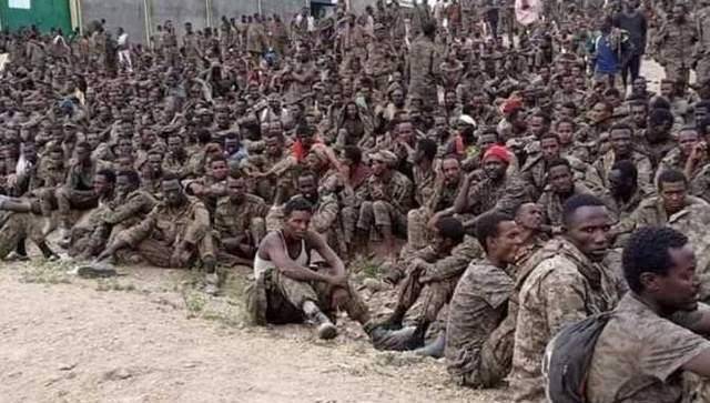 原创数千名俘虏被游街示众埃塞俄比亚这一幕现在还真不多见