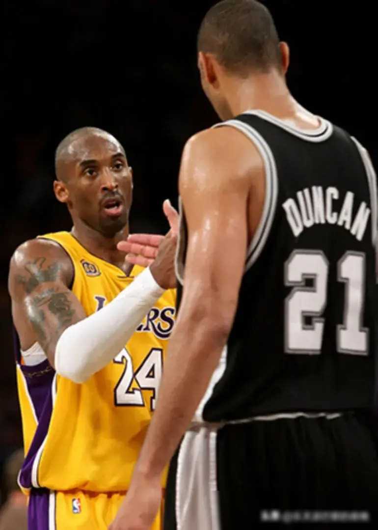 科比与加索尔的冠军之旅解读邓肯加盟后的总冠军数