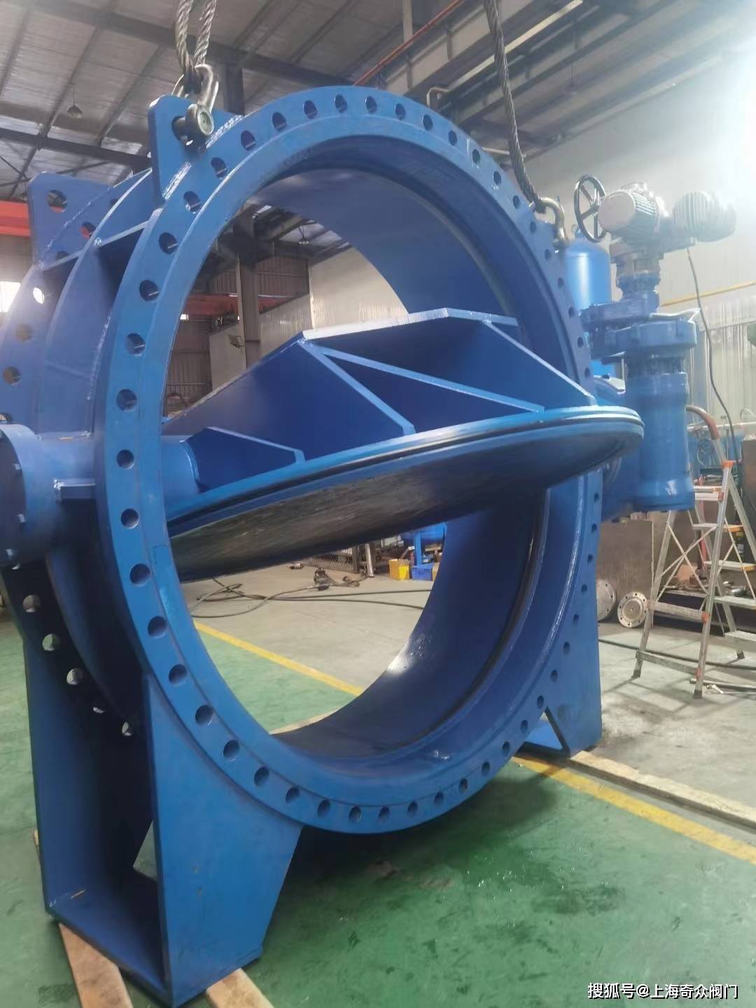 电动双偏心软密封蝶阀 大口径 水利控制 型号d942x 奇众 水务阀门 dn