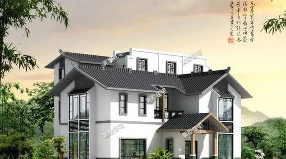 谁说青砖灰瓦才叫中式,看这15款新中式别墅,才叫赞!