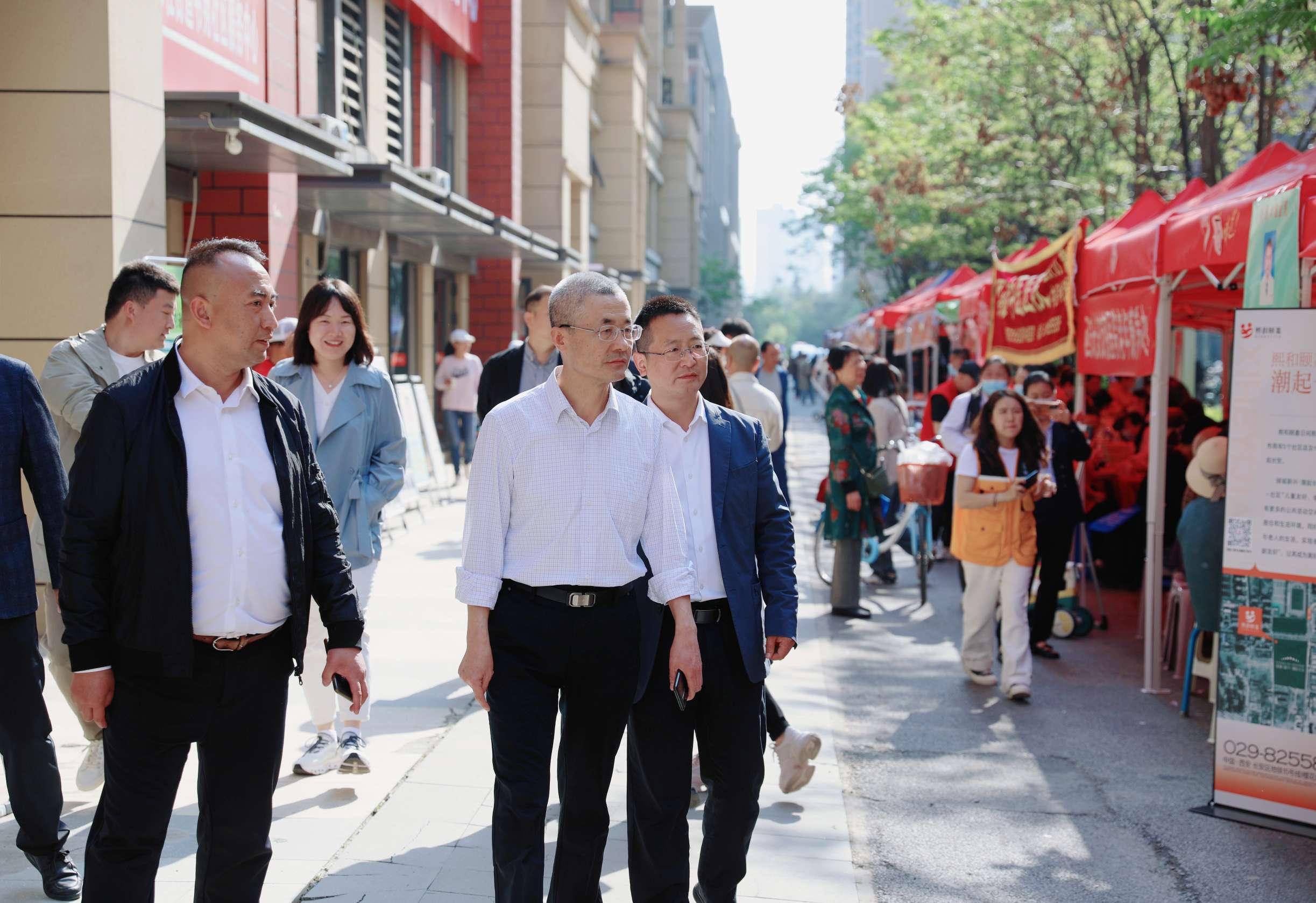 爱老集市设在家门口长安区打通养老服务供需最后一米