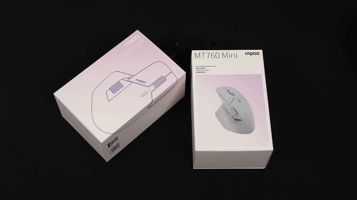 无线办公新标杆雷柏mt760mt760mini多模无线鼠标简评