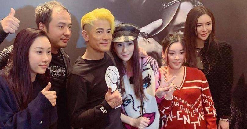 原创郭富城比丈母娘还大4岁两人合照曝光网友差距太大了