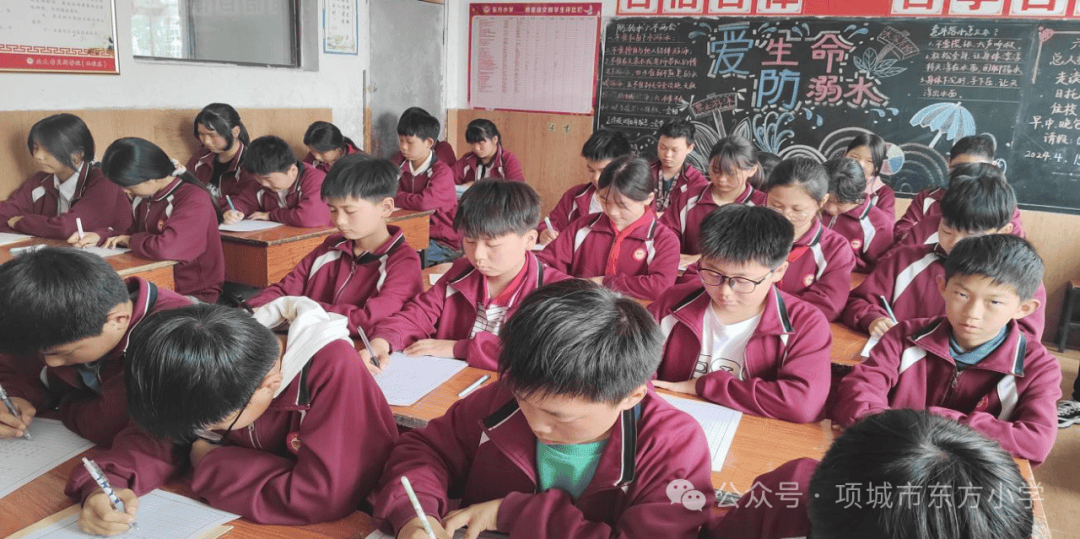 书写规范传承文化项城市东方小学师生共写规范字活动纪实