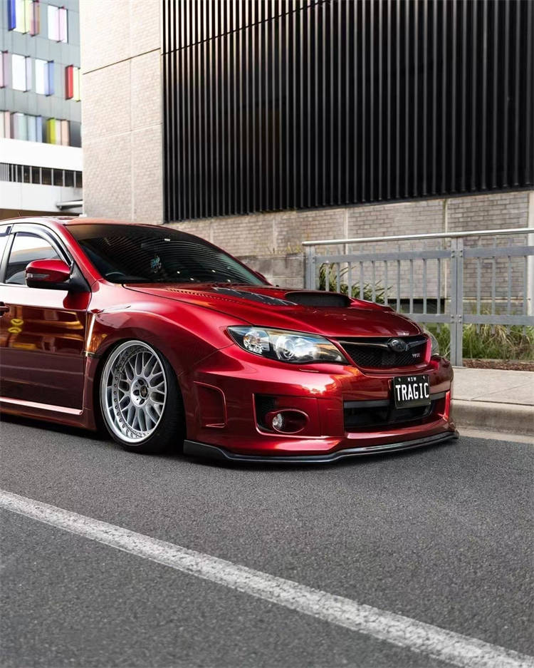 红色恶魔 斯巴鲁wrx改装airbft空气悬挂案例_搜狐汽车_搜狐网