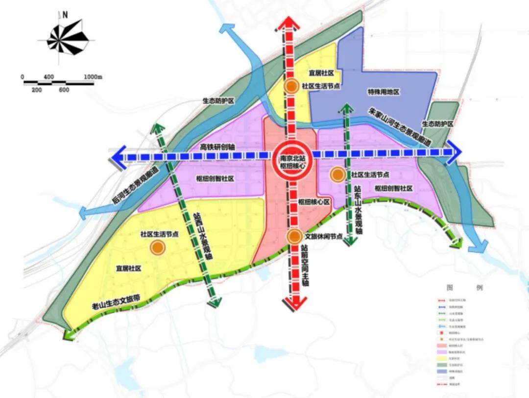 高铁南京北站规划图图片