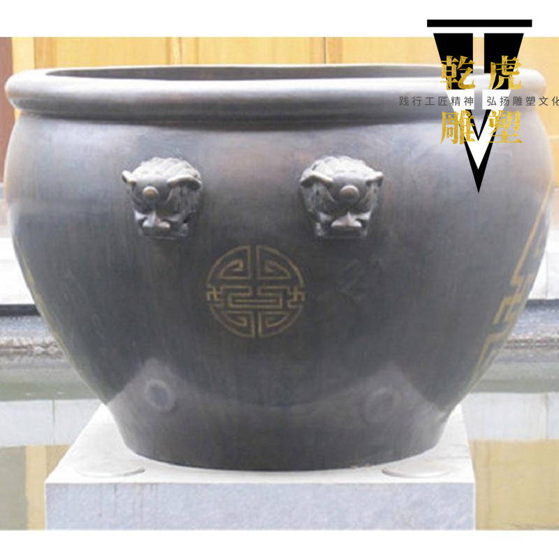铜缸雕塑制品厂家