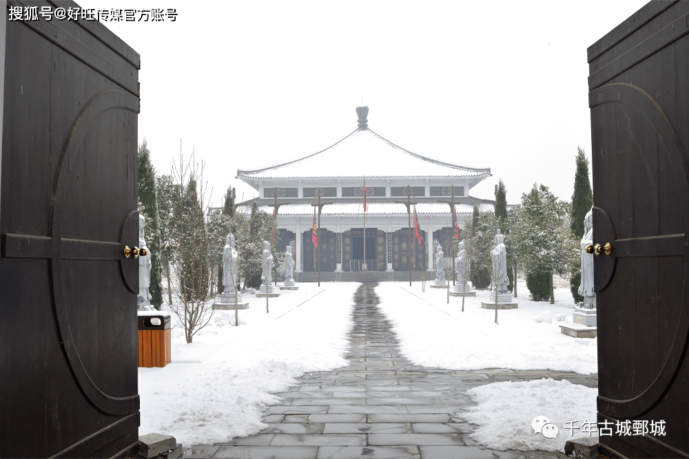 魅力中国行国家aaaa级旅游景区孙膑旅游城山东菏泽市鄄城县