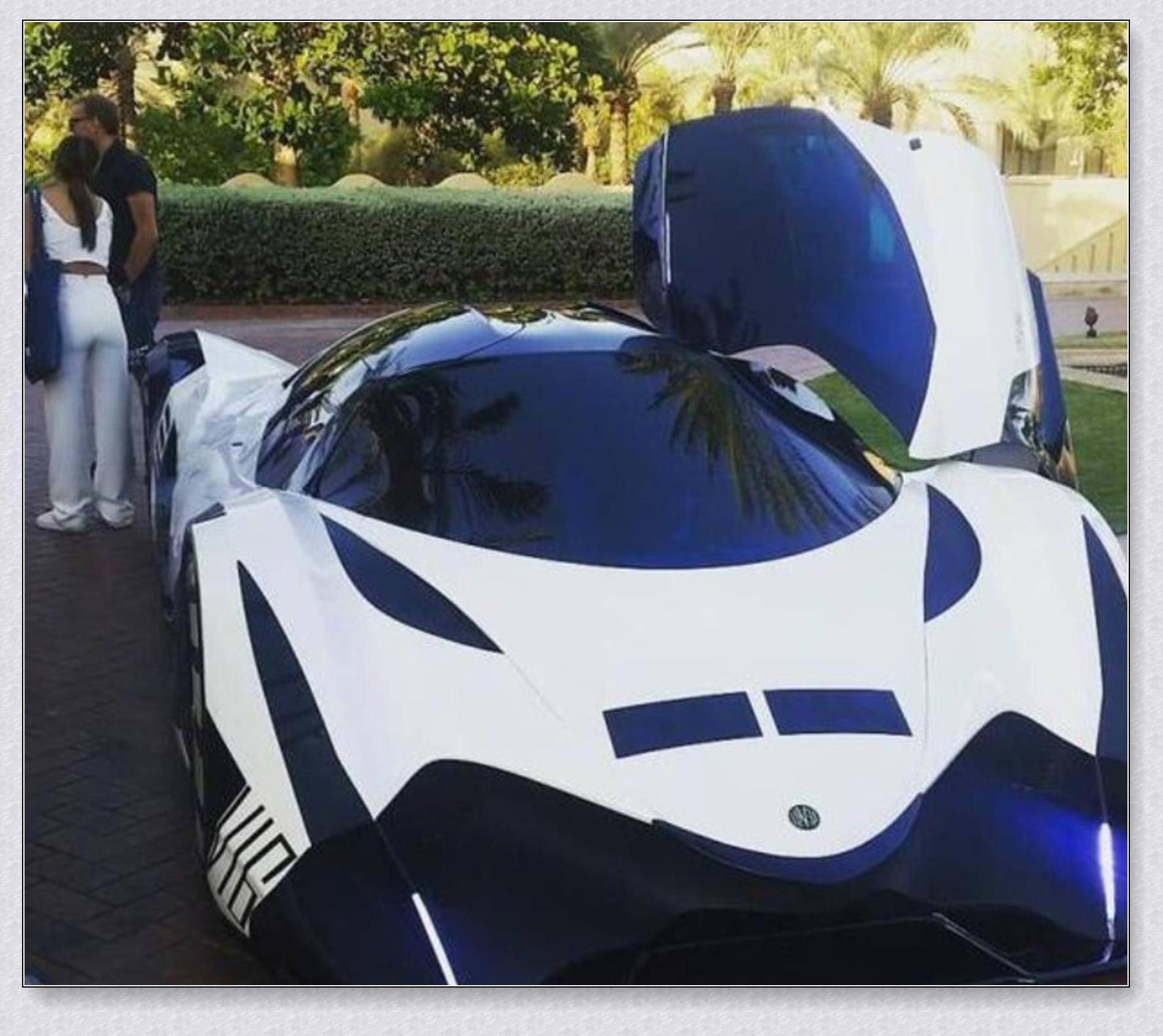 全球最贵跑车,迪拜王子花5亿定做,插上翅膀能飞,外观不忍直视