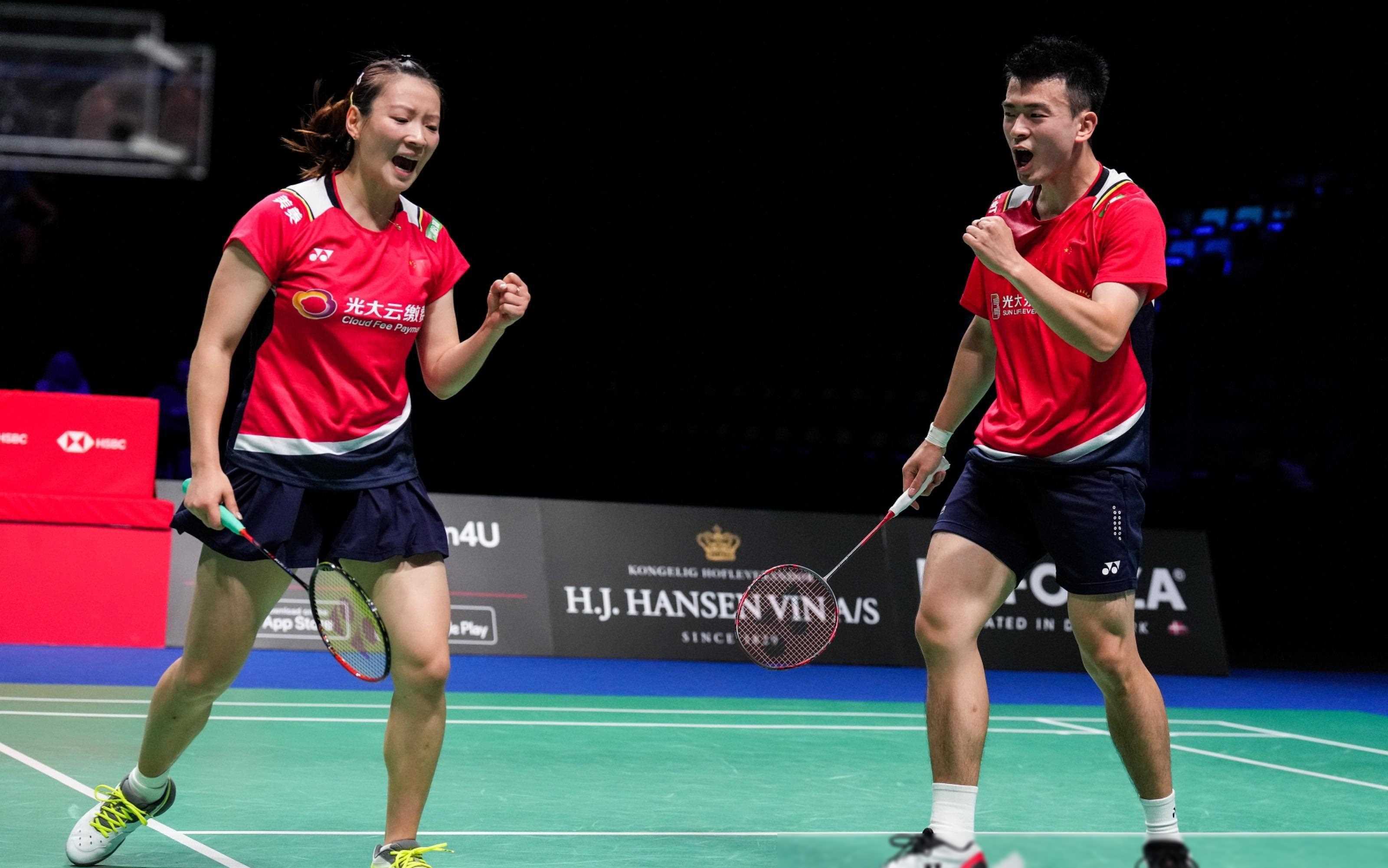 上的出色表现,展现出了她作为中国羽毛球队的一员的实力和拼搏精神