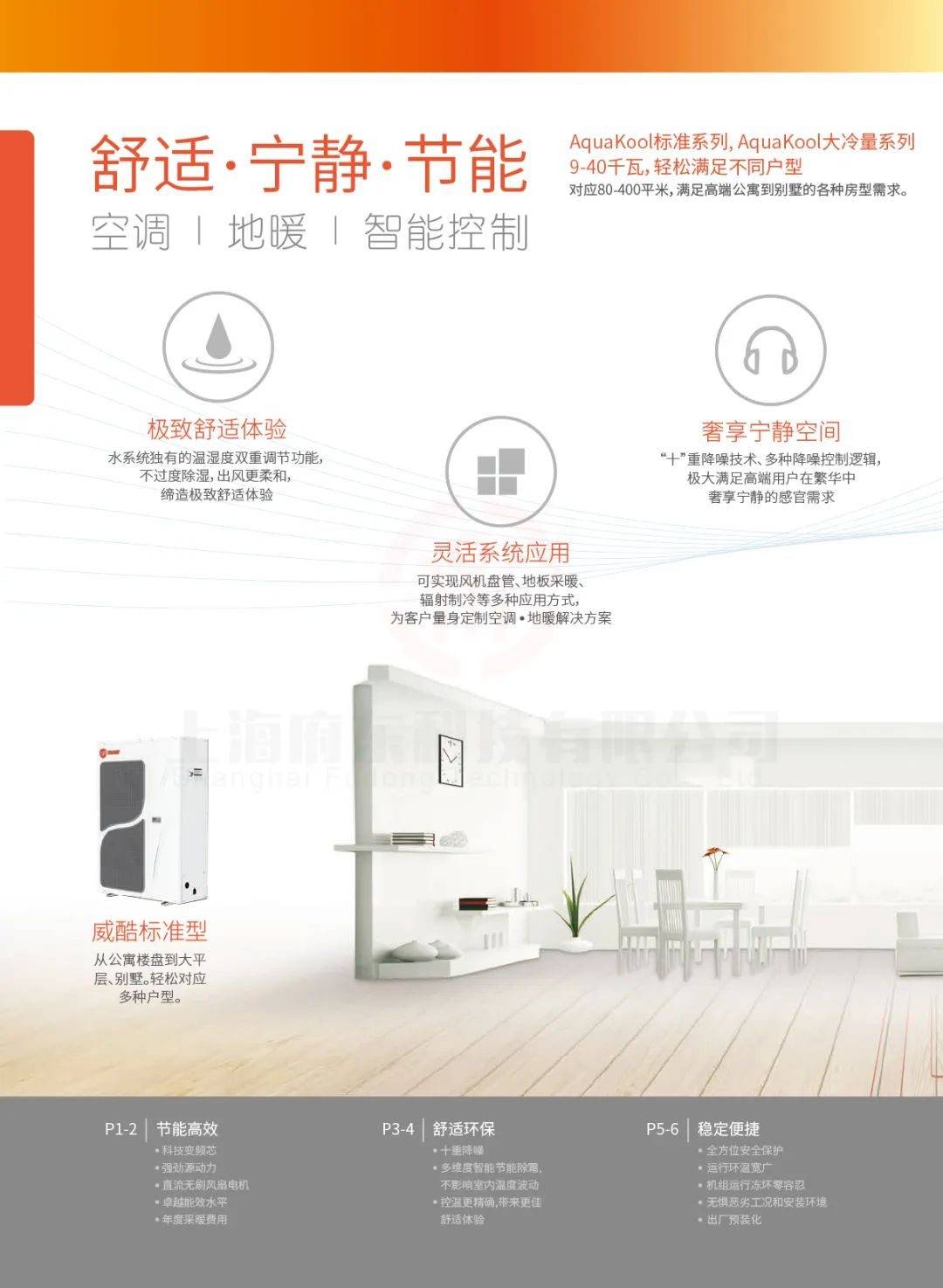 特灵产品手册丨aquakool威酷直流变频风冷冷水(热泵)双风扇