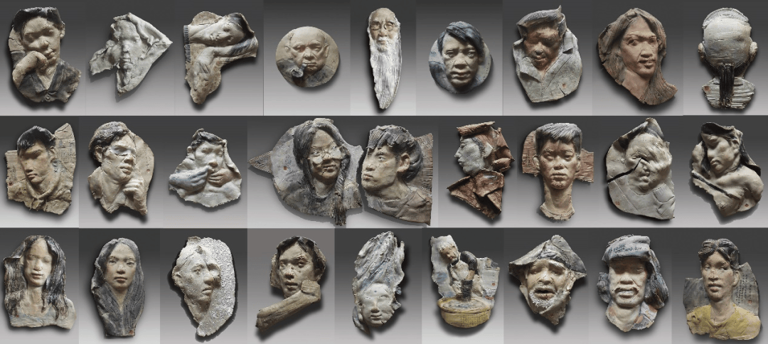 黄颖婉(指导教师:周小牧)《悟》 雕塑 宁展鹏(指导教师:曾光)《悬溺》