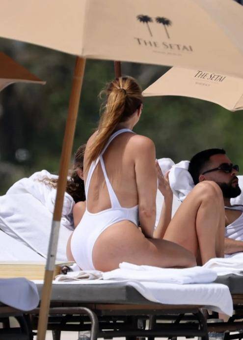 关系纠葛:皮蓬49岁前妻与33岁乔丹子再度和好海滩约会中甜蜜