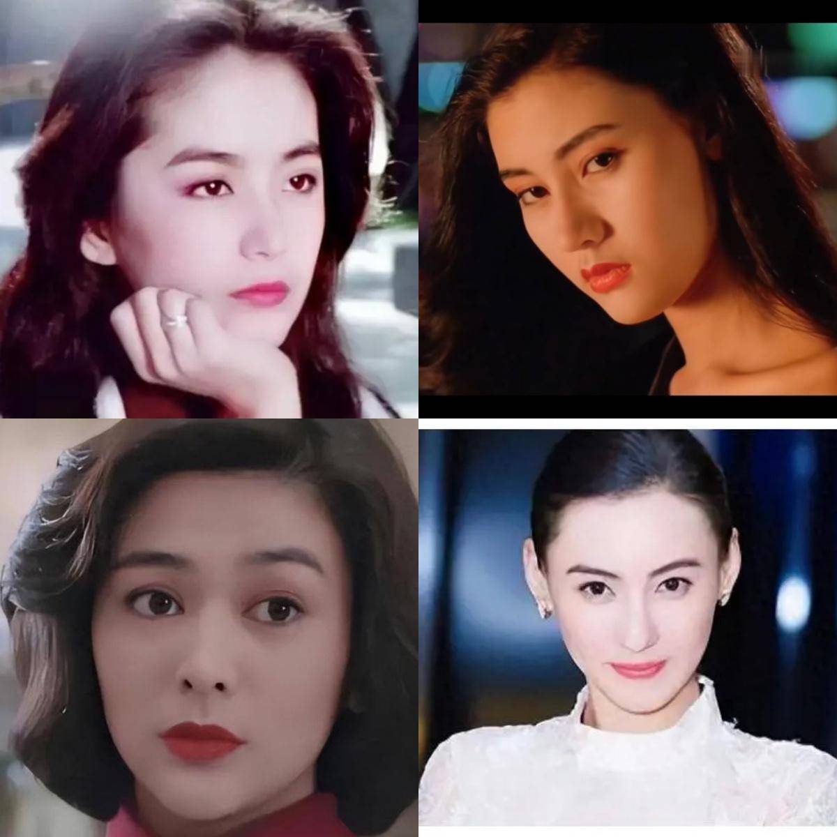 史上最美港姐李嘉欣,靓绝香江的关之琳,以及玉女掌门人张柏芝