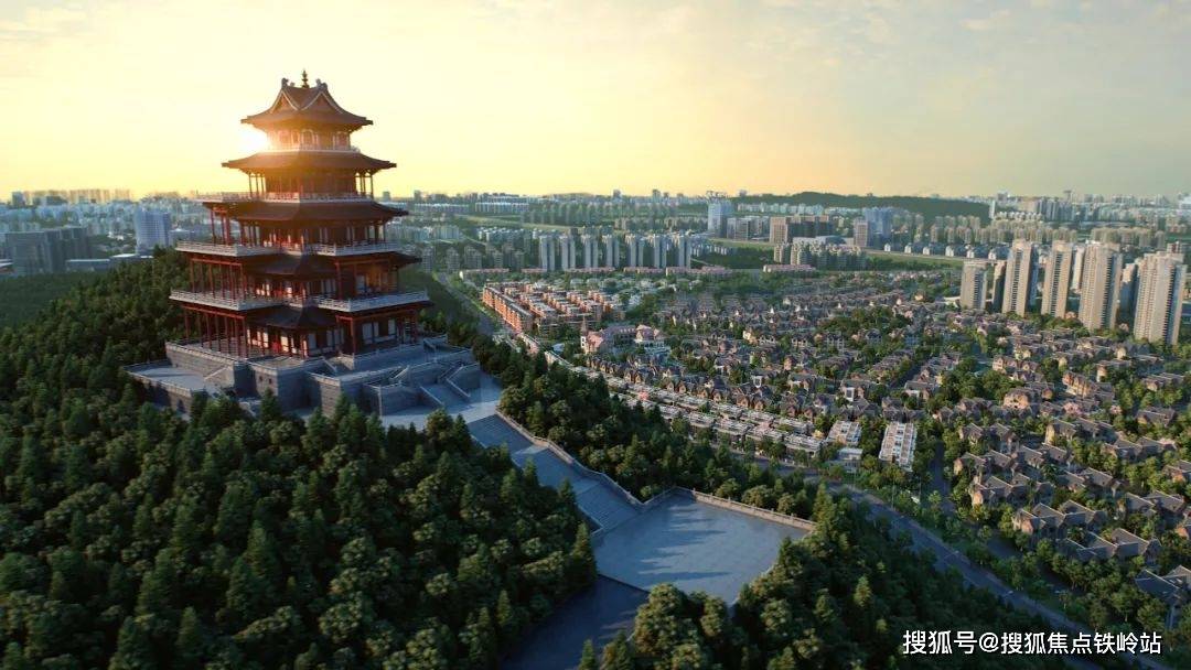 展旗山森林公园狮子湖实景图住在公园里的理想不再是梦,两大公园
