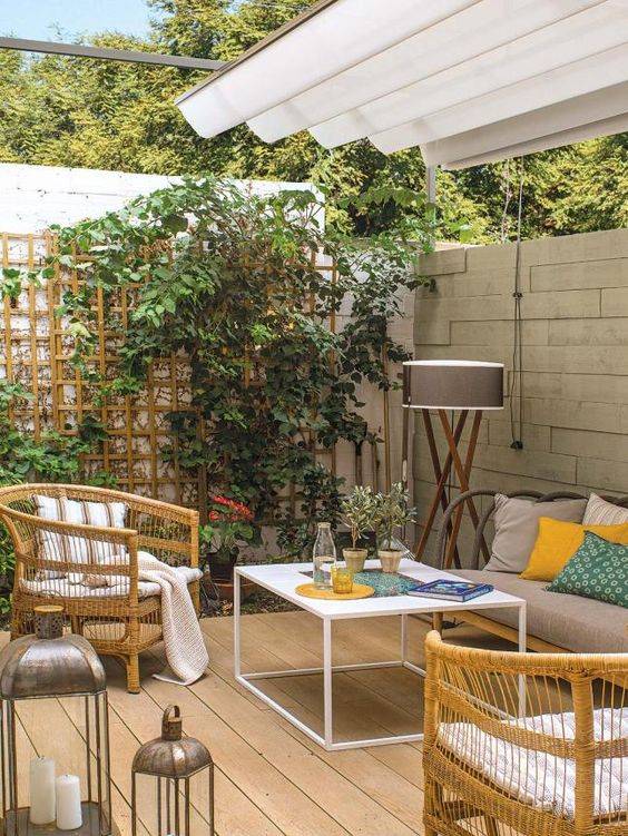 花园休闲区这么美,谁还愿意待在房间里?