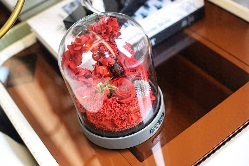 520送老婆首选:唯忆玻璃永生花艺传情