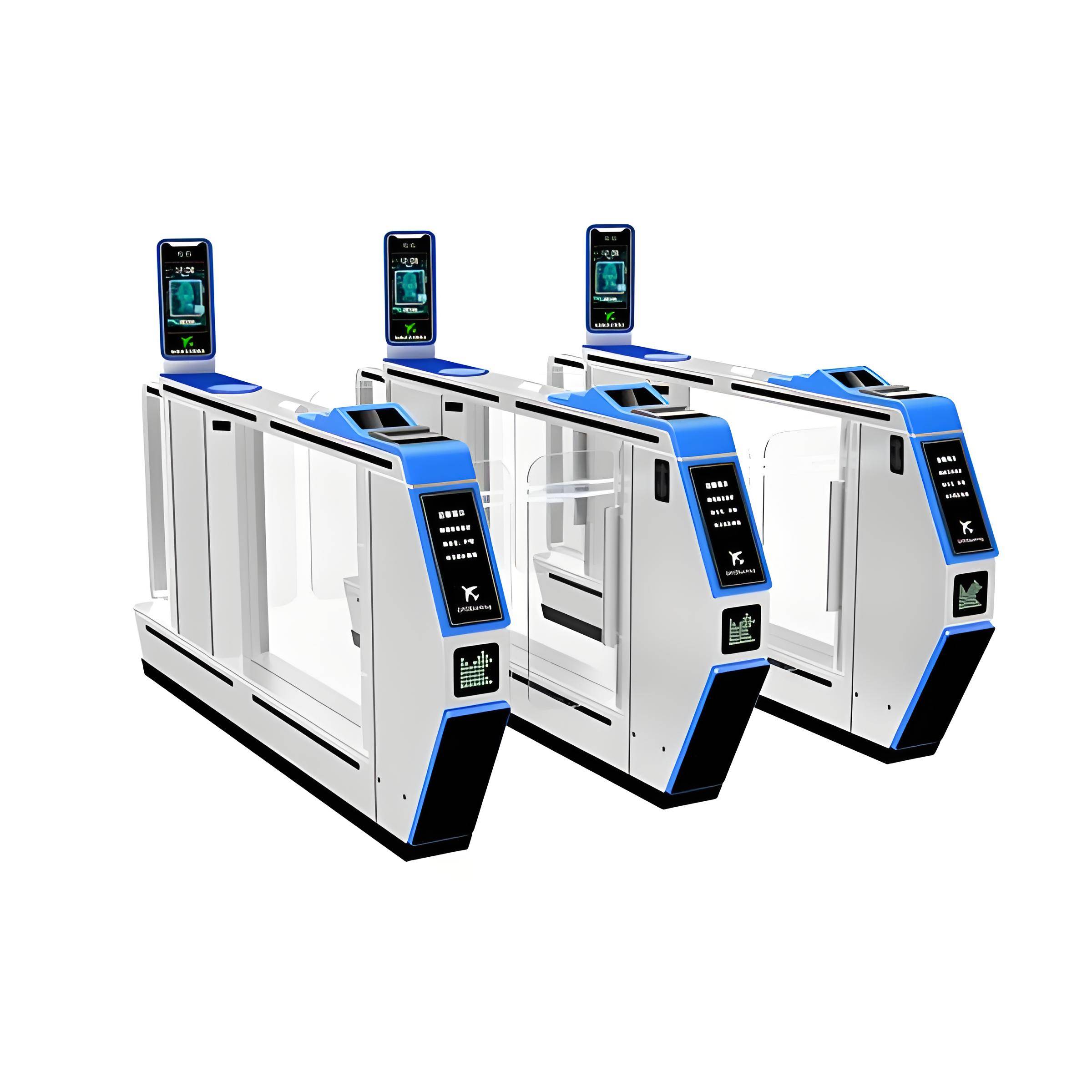 人行门禁闸机的数据记录功能是通过什么来实现的?