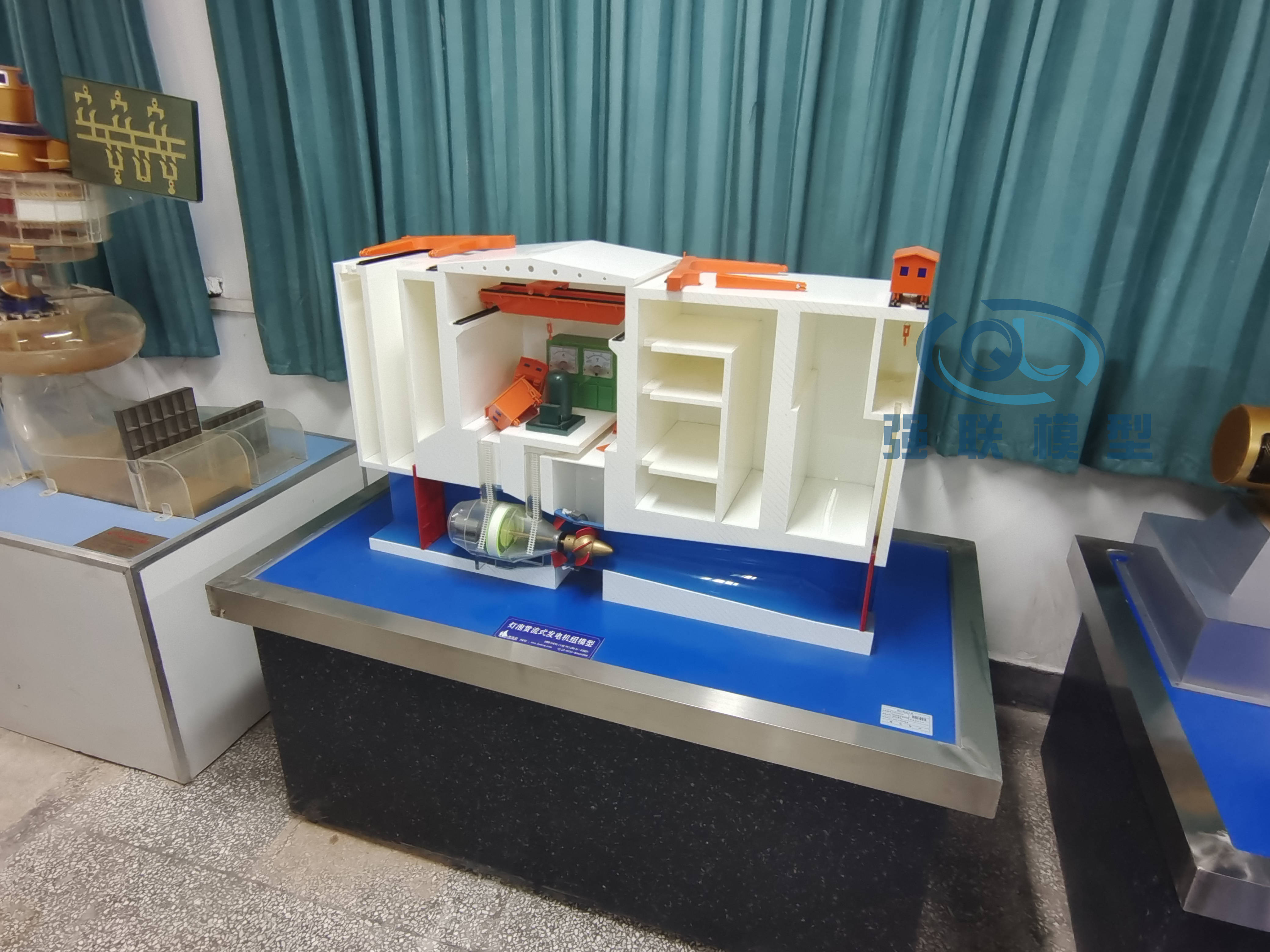 水轮机模型 水力发电机组模型 水电站模型
