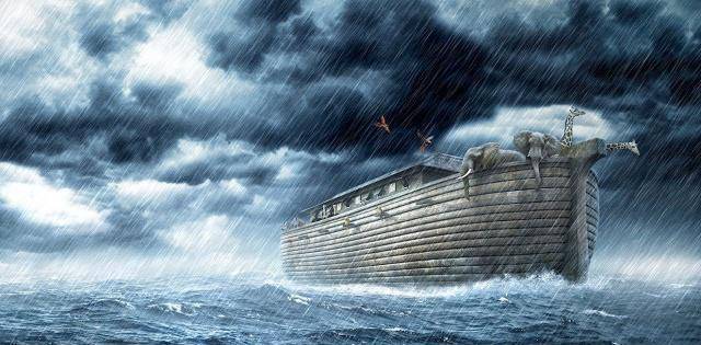 史前洪水爆发,中西方处理方式截然不同,一个靠神明,一