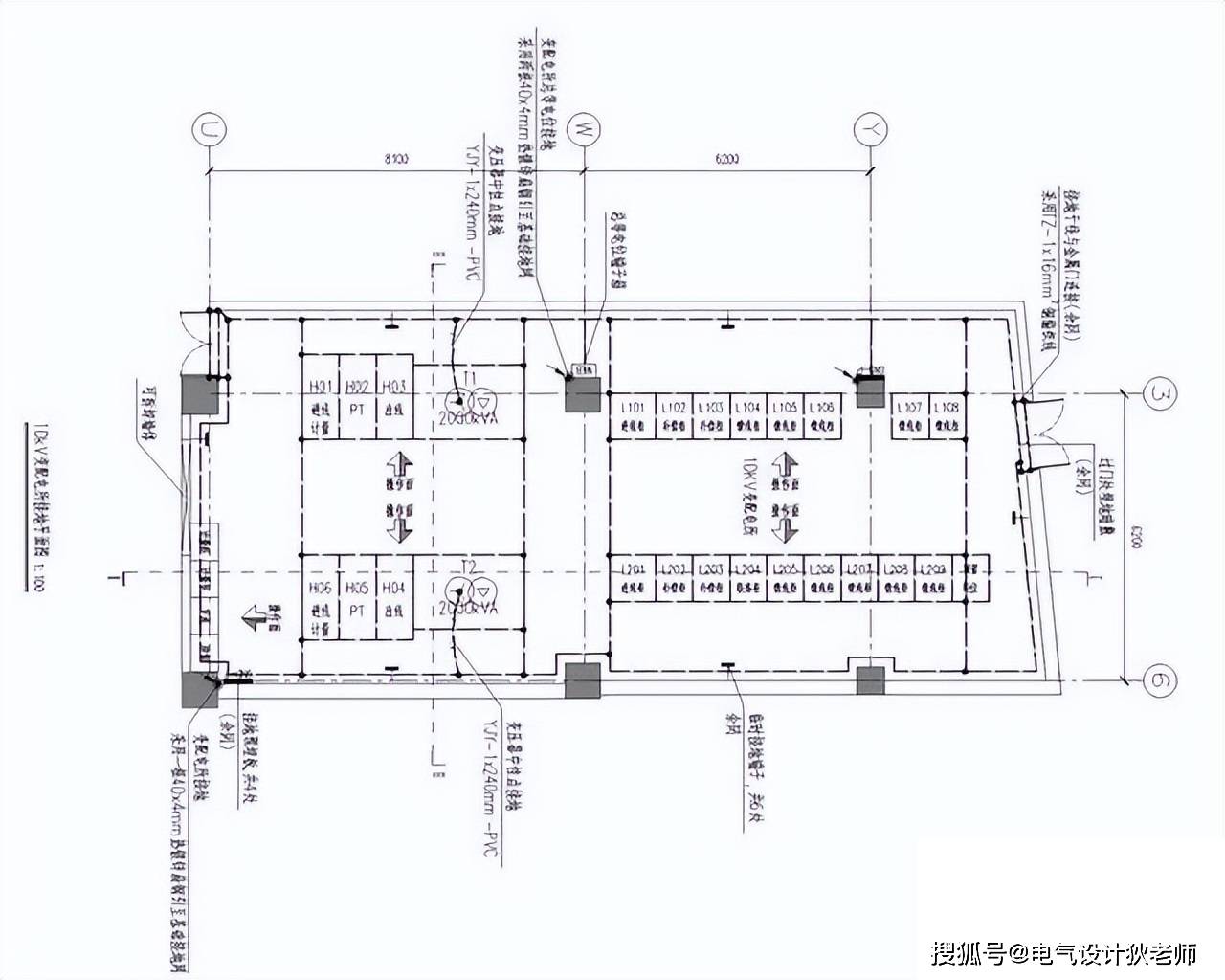 方式_平面图_电缆沟