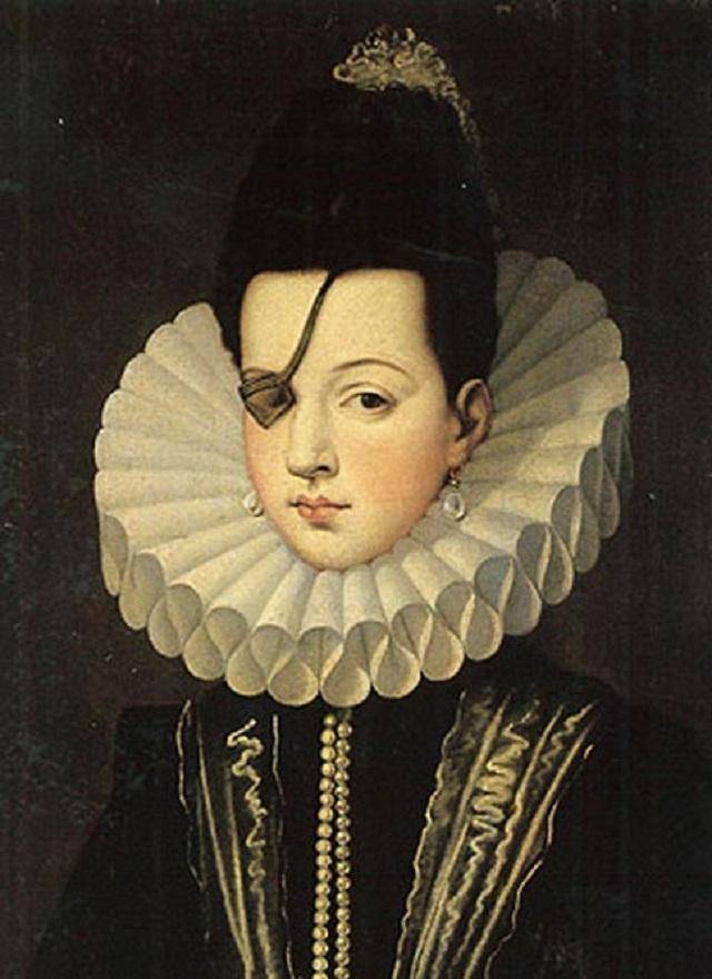 西班牙"独眼美人":12岁嫁给36岁王子,被国王囚禁14年