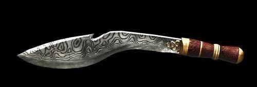 世界上公认最好的反曲刀:士兵把名字刻在刀上,一刀能砍下牛头