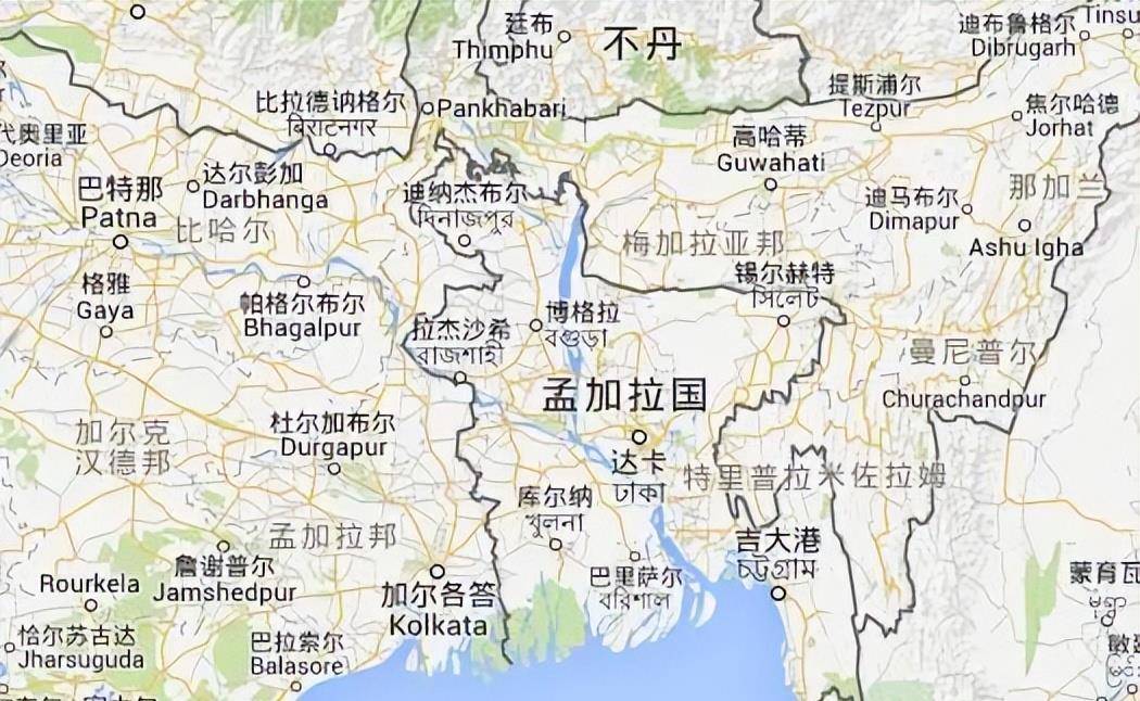 2015年,印度和孟加拉国交换土地,解决两国边界问题