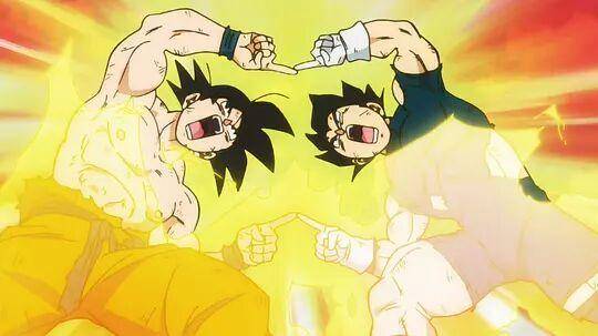 琪琪跟布尔玛融合效果太炸裂,解除融合画面却笑哭网友_吉塔_互动_漫画