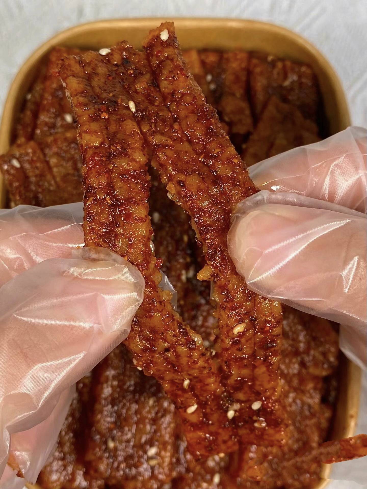 自制手工辣条,学会直接出摊,巨好吃