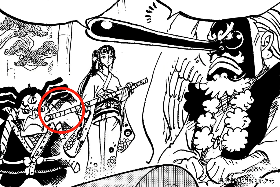 要知道他的老爸光月御田,可是使刀的高手,桃之助虽然继承了凯多的能力