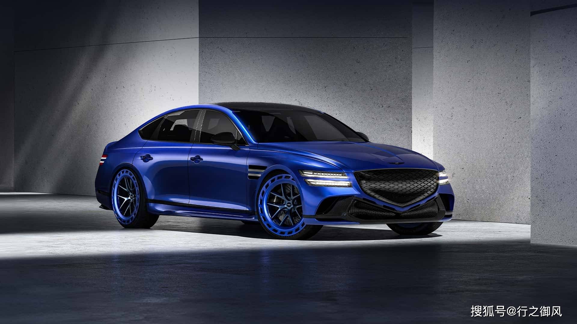 再造性能:genesis g80 ev magma