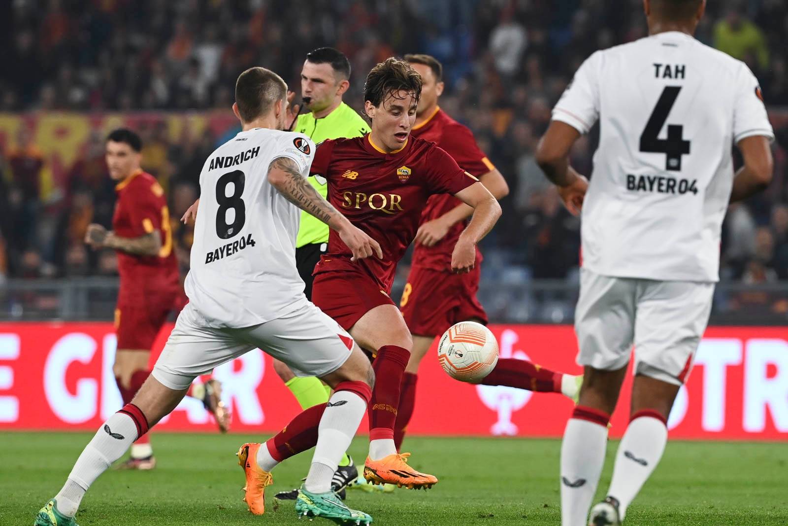 周四竞彩001 欧联杯半决赛次回合,勒沃库森vs罗马,主场惨遭翻盘出局