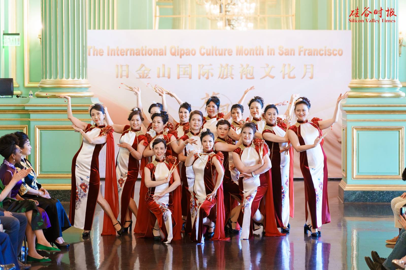 文化月—"东方盛典"旗袍秀汇聚美中政要彰显文化魅力_活动_传统_加州