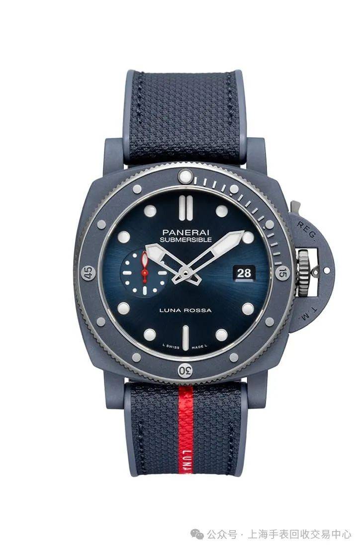 沛纳海于钛金属表壳叠上陶瓷镀层 创新材质演绎帆船队联名潜水表