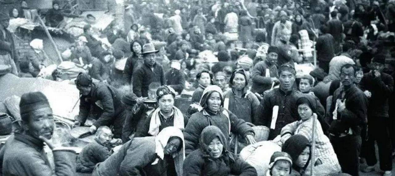 80年前束鹿县连年灾荒!远嫁到滹沱河北无极,藁城的女孩知多少?