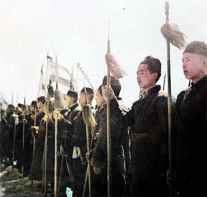 山东历城:1941年,日伪治安强化运动的少年队,红枪会和自卫团