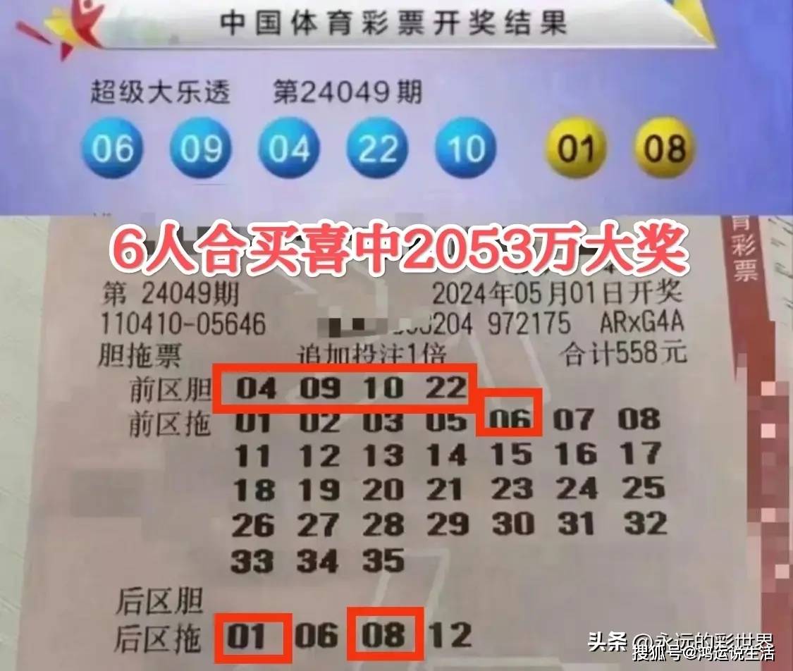 河南6人合买中大乐透2053万,人均奖金273万!网友:一般人顶不住